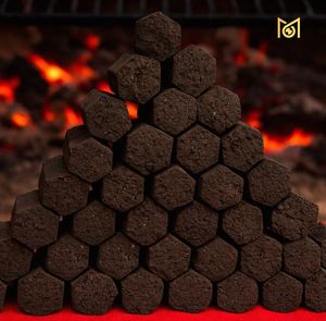 ถ่านไม้เนื้อแข็งรูปหกเหลี่ยมเกรดร้านอาหาร คาร์บอนสูง ติดไฟนาน 5-7 ชั่วโมง สำหรับทำบาร์บีคิว - Product Image 3