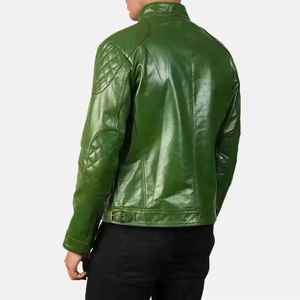 Chaqueta de Cuero con Cuello Alto, Diseño Moderno, Unisex, para Carreras, de Cuero Recubierto, Cómoda y de Primera Calidad, Venta al Por Mayor 2026 - Product Image 5