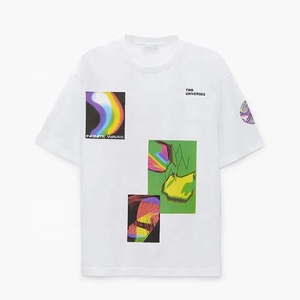 เสื้อยืดโอเวอร์ไซส์ผู้ชาย ผ้าฝ้าย 100% พิมพ์ลายดิจิตอล โลโก้สั่งทำได้ เป็นมิตรกับสิ่งแวดล้อม ระบายอากาศดี คอกลม สไตล์ลำลอง ขายดีประจำฤดูร้อนปี 2022 - Product Image 5