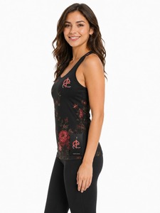 Débardeur de sport respirant pour femmes, idéal pour la gym et le yoga, service OEM, débardeur d'entraînement sur mesure pour femmes en nylon et élasthanne - Product Image 2