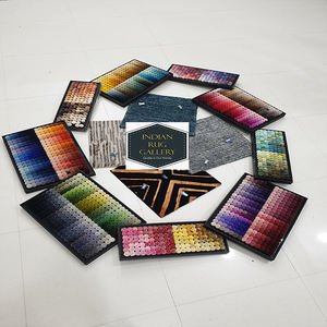 Coureur salon bureau logo personnalisable moderne sur mesure maison intérieur salle d'exposition décoration Tencel tapis tapis tapis de sol - Product Image 5