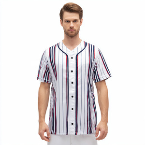Maillot de baseball durable pour homme, impression par sublimation, grandes tailles, personnalisable pour équipe/club, coutures durables, couleurs d'équipe durables, qualité supérieure. - Product Image 6