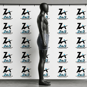 กางเกงขาสั้นผู้ชาย Zhus International สีพื้น ซิปหน้า เอวกลาง ผ้าทอโพลีเอสเตอร์ ระบายอากาศได้ดี แต่งหนัง สำหรับผู้ชาย - Product Image 3