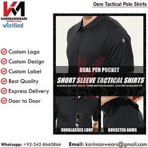 Camiseta de Polo Táctica para Paintball, Directo de Fábrica, Poliéster de Alto Rendimiento, Uniforme de Equipo, Proveedor Mayorista - Product Image 6