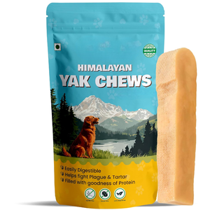 Friandises à mâcher 100 % naturelles au lait de yak de l'Himalaya pour chiens – Soin dentaire, longue durée, riches en protéines, saines, sans céréales - Product Image 1