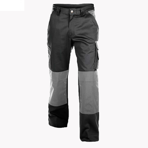 Motorcycle Leather Cordura Riding Pants with CE Removable <b>Knee</b> & Hip <b>Protectors</b> | Waterproof Biker Trousers | Hike Impex - Product Image 2