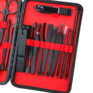 Kit professionnel de manucure et pédicure en acier inoxydable, 7 outils en 1, étui portable, style classique, pour adultes - Product Image 4