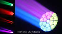 STS-Factory Prix bas Ventes flash 1940 Bee Eyes Wash Moving Stage Head Light RGBW LED IP65 DMX512 pour Fête Concert KTV Bar