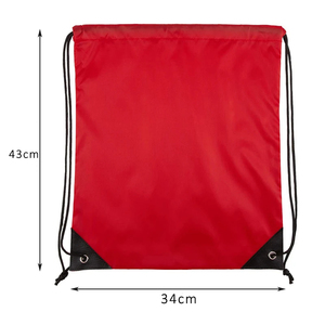 Sacs à cordon en polyester pour vêtements de sport et habillement de la société Mr. Euro Manufacturing Company - Fournisseur de commandes en gros, modèle personnalisé MEMC-DB-0005 - Product Image 3
