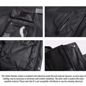 Chaqueta Larga de Alta Visibilidad con Reflectores para Hombre, de Alta Calidad, Impermeable, para Trabajo de Seguridad - Product Image 5