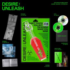 Llavero Oficial del Álbum DESIRE UNLEASH de ENHYPEN, Versión Coreana de Kpop - Product Image 5
