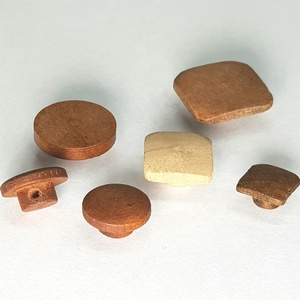Botón de madera para ropa OEM/ODM, hebilla de madera, anillo de cuentas de madera - Product Image 1
