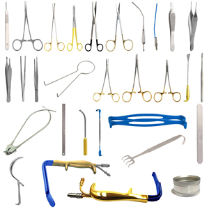 Ensembles de livraison basiques normaux, Ensembles D & C, Instruments chirurgicaux vétérinaires pour césarienne - Product Image 5