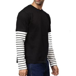 Sudadera de Hombre de Primera Calidad, Algodón Mezclado Básico, Sudadera Personalizada al por Mayor, Ligera, Informal, de Color Sólido - Product Image 2