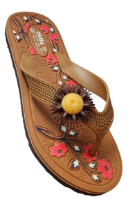 Sandalias de goma para mujer con diseño único, ligeras, cómodas, informales, para la playa, exteriores y uso diario, en venta. - Product Image 3