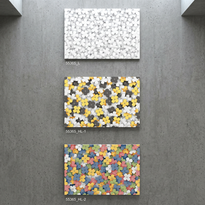 Decorative 3D Effect Ceramic Glossy Finished Wall Tiles 300x450mm for Kitchen and Bathroom - Product Image 5