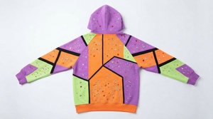 Sweat-shirt à capuche unisexe avec strass scintillants, tissu doux, décontracté, à manches longues, pour hommes et femmes, mode streetwear - Product Image 2