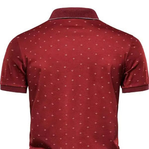 Polo pour homme 100% coton respirant à manches courtes, couleur unie, décontracté, pour le golf, doux - Product Image 6
