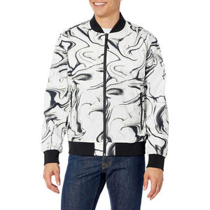 Chaqueta de burbujas para hombre de diseño de buena calidad, estilo urbano, con capucha de lona, transpirable, ecológica, servicio OEM, MOQ bajo, impresión personalizada - Product Image 1