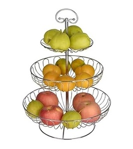 Desktop Simple Hollow Fruit Snack Storage <b>Basket</b> Metal Fruits <b>Basket</b> <b>Table</b> Decorate Handmade Product Best Designer - Product Image 6