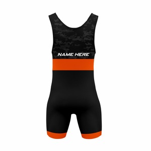<b>Women's</b> Adult Wrestling <b>Singlet</b> Spandex/Polyester 300g Breathable Fitted Custom Logo Color Blocked Powerlifting Large Sizes - Product Image 3