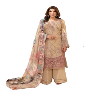 ANDAAZ Diseñador paquistaní Salwar Kameez Ramsha Vol Conjunto de Kurta indio para mujer Trajes y vestidos paquistaníes de moda - Product Image 1