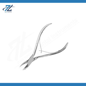 Professional Cuticle Nipper Stainless Steel <b>Nail</b> Cutter Wide Jaw Curved Blade Manicure Pedicure <b>Nail</b> Care <b>Tool</b> Made Pakistan - Product Image 5