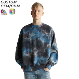 Sudadera de Algodón para Hombre, Estilo Pullover, Bordada, Diseño Minimalista, Casual, Holgada, Transpirable, Impermeable, Resistente al Viento, Ecológica - Product Image 1