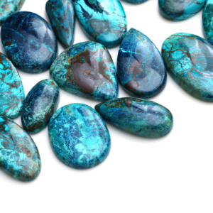 Natural Shattuckite Cabochon Lot Loose Gemstone on Wholesale Cabochon for DIY Jewelry Making and <b>Crafting</b> - Product Image 5