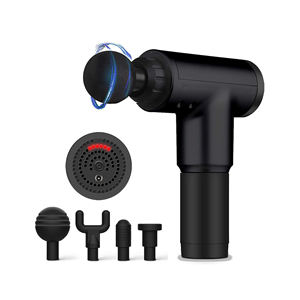 Pistolet de massage direct rechargeable avec plusieurs têtes de massage pour la récupération musculaire et la relaxation - Product Image 2