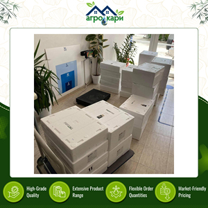 Boîte isotherme en polystyrène recyclable de haute qualité, imperméable, légère et isolante pour le transport de produits chauds et froids, protection - Product Image 6