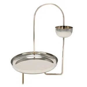 Soporte de exhibición de pasteles artesanal de primera calidad, el más vendido a nivel mundial, soporte de metal para pasteles de hotel para exhibiciones de postres, molde de resina epoxi - Product Image 1