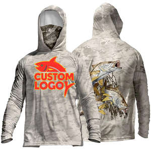 Camisa de Pesca Ligera con Capucha para una Protección UV Superior UPF50+, Tecnología de Secado Rápido y Ajuste Cómodo - Product Image 1