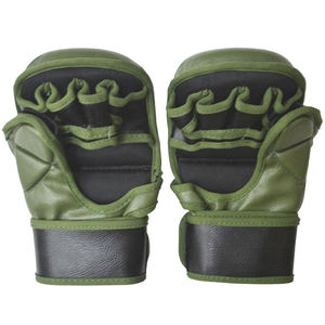ถุงมือต่อสู้ MMA แบบ OEM พร้อมโลโก้สั่งทำ ถุงมือหนังสำหรับฝึกซ้อม MMA สำหรับการฝึกซ้อม UFC มวย คิกบ็อกซิ่ง และการฝึกซ้อม MMA ระดับมืออาชีพ - Product Image 4