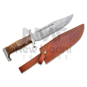 Couteaux à lame fixe de haute qualité, faits à la main, en acier à haute teneur en carbone, couteau de survie et de camping à lame fixe, couteau personnalisable OEM - Product Image 1