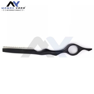 Navaja de Barbero de Acero Inoxidable, Cuchilla Recta para Corte de Cabello Profesional y Estilizado - Product Image 2