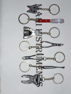 Llaveros Dentales MARI INSTRUMENTS de Acero Inoxidable con Logotipo Personalizado de la Marca, Llaveros Promocionales para Clínicas Dentales - Product Image 3