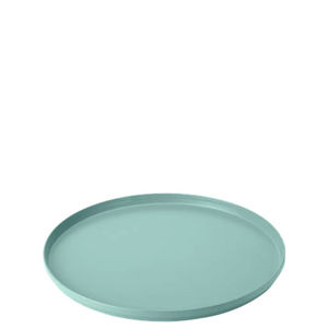Bandeja Redonda de Acero Inoxidable con Acabado Espejo, Plato Decorativo para Servir Comida, Té, Café y Bebidas para Restaurante - Product Image 3