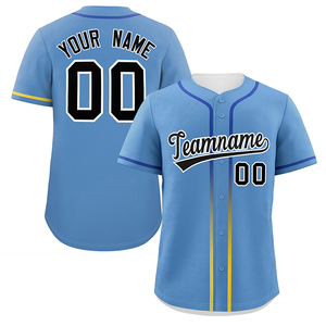 Maillot de baseball violet personnalisé à boutons, uniforme d'équipe, sublimation, polyester anti-humidité, chemise de sport OEM ODM - Product Image 5