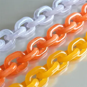 Resin Chain Links Decorative Chain for Home Interior Styling <b>Tabletop</b> Shelf and Wall Hanging Low Cost Affordable Item - Product Image 1