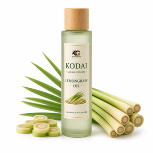 Aceite Esencial de Limoncillo de Tamil Nadu 100% Puro y Natural de Primera Calidad, Destilado al Vapor, para Aromaterapia y Cuidado Facial, Kodai Global Export - Product Image 1