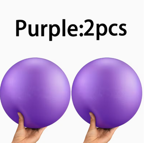HAWK SPORTS INDUSTRIES - Juego de 2 Pelotas de Yoga para Masaje y Ejercicio, Material de PVC Antideslizante, Pelota de Estabilidad para Ejercicios Abdominales para Adultos - Product Image 2