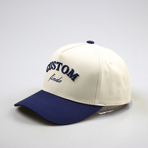 Casquette de camionneur 5 panneaux de qualité supérieure, sur mesure, 100 % coton, respirante et imperméable, design unisexe - Product Image 6