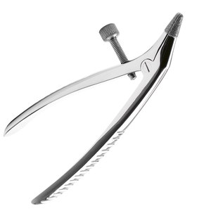 Pince à couronne télescopique 120 mm, instrument de laboratoire dentaire, outil de manipulation de couronnes de précision pour couronnes télescopiques - Product Image 5