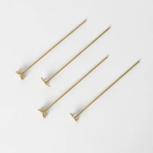 Juego de 4 agitadores de cóctel de metal Poppy, minimalistas - Product Image 1