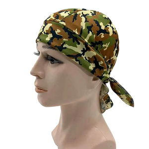 Bandana carré en coton respirant à imprimé camouflage numérique, accessoire de mode décontracté pour toutes les saisons - Product Image 1