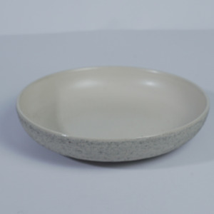 Plato Redondo de Cerámica Blanca, Vajilla Minimalista, Apto para Lavavajillas, Ecológico, No Tóxico, para Restaurante y Hogar - Product Image 3