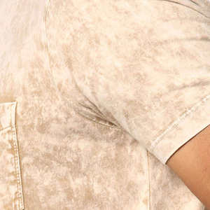 Camiseta 100% algodón para hombre, corte holgado, estampada, diseño de parches con estampado completo, lavado ácido, nueva tendencia, MOQ bajo, talla grande - Product Image 6