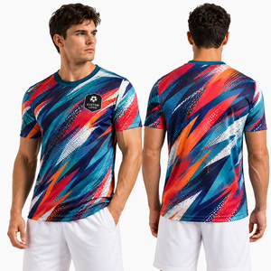 Camiseta de Fútbol Premium, Servicio de Pedido de Muestras, MOQ Bajo, Entrega Rápida, Personalización, Diseño de Logotipo, Impresión Personalizada para Jóvenes - Product Image 4