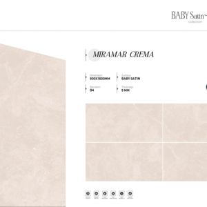 Azulejos de porcelana satinada estilo italiano para bebés, de gran formato, 800x1600, 1200x1800, 750x1500 mm, para sala de estar, cocina y baño. - Product Image 1